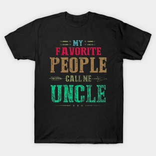 My Favorite People Call Me Dad Funny Fathers Day cute T-Shirt